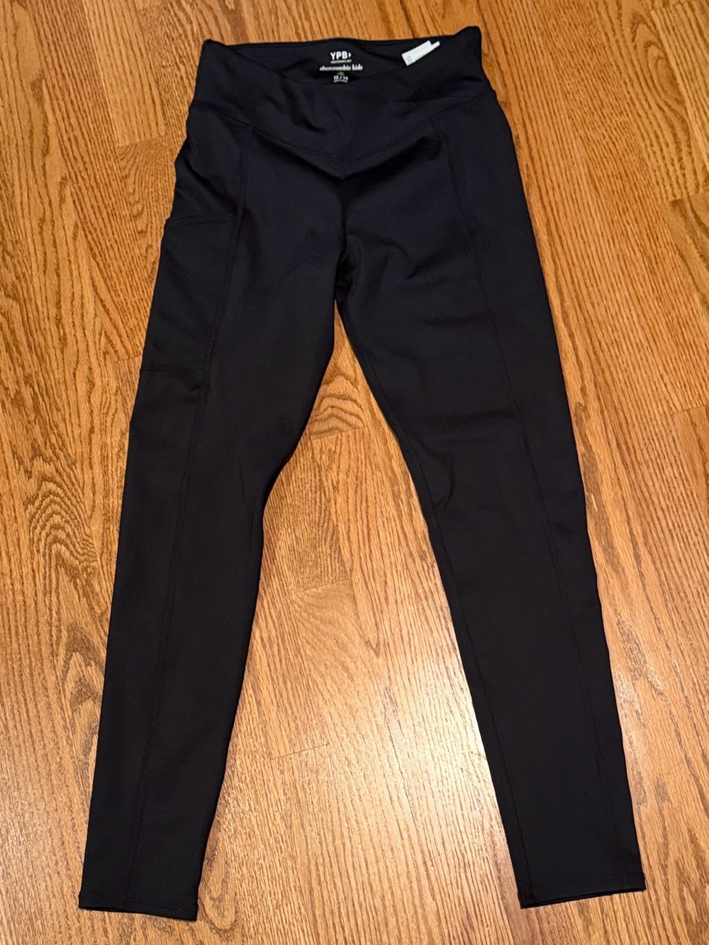 Abercrombie Kids YPB Black Active Leggings